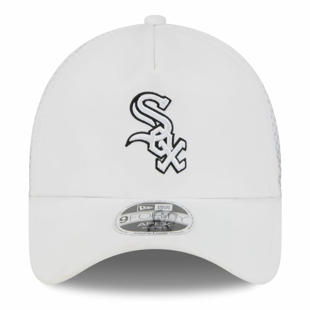 Chicago White Sox New Era 2026 Batting Practice Apex 9FORTY Adjustable Trucker Hat Sale