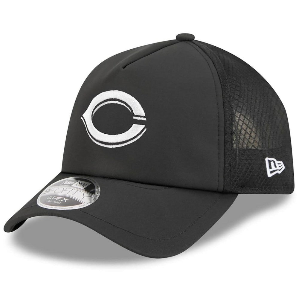 Cincinnati Reds New Era 2026 Batting Practice Apex 9FORTY Adjustable Trucker Hat for sale