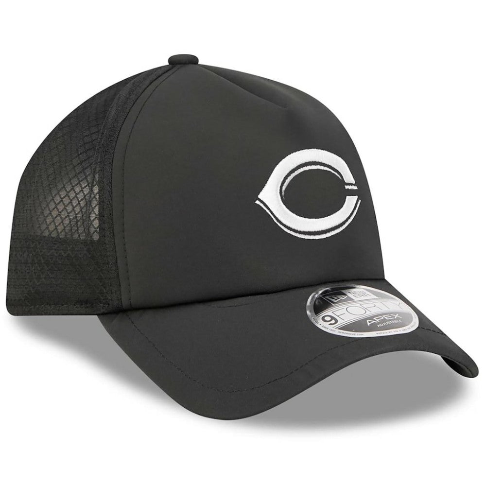 Cincinnati Reds New Era 2026 Batting Practice Apex 9FORTY Adjustable Trucker Hat for sale