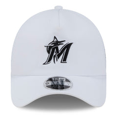 Miami Marlins New Era 2026 Batting Practice Apex 9FORTY Adjustable Trucker Hat for sale