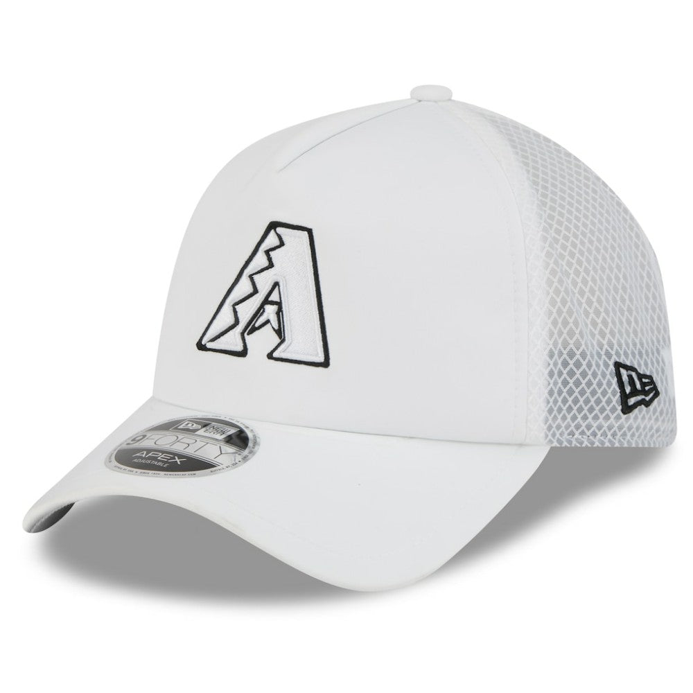 Arizona Diamondbacks New Era 2026 Batting Practice Apex 9FORTY Adjustable Trucker Hat Outlet