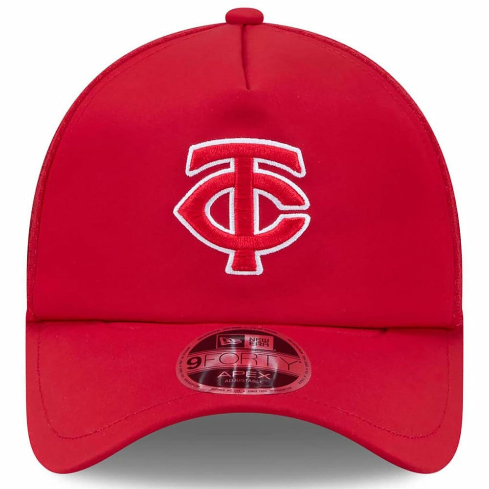 Minnesota Twins New Era 2026 Batting Practice Apex 9FORTY Adjustable Trucker Hat Online