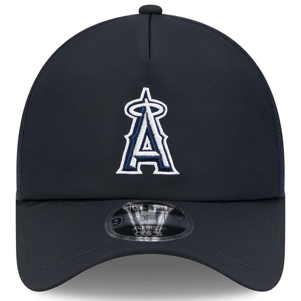Los Angeles Angels New Era 2026 Batting Practice Apex 9FORTY Adjustable Trucker Hat Sale