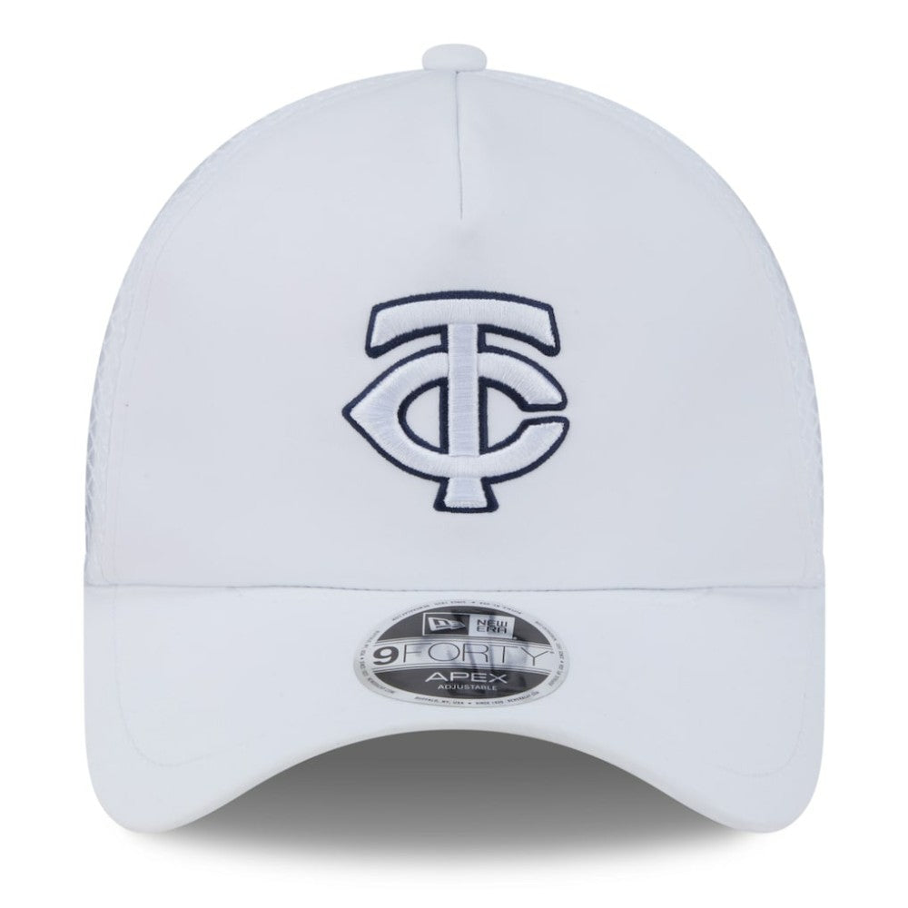 Minnesota Twins New Era 2026 Batting Practice Apex 9FORTY Adjustable Trucker Hat Near Me