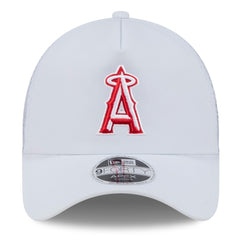 Los Angeles Angels New Era 2026 Batting Practice Apex 9FORTY Adjustable Trucker Hat Discount