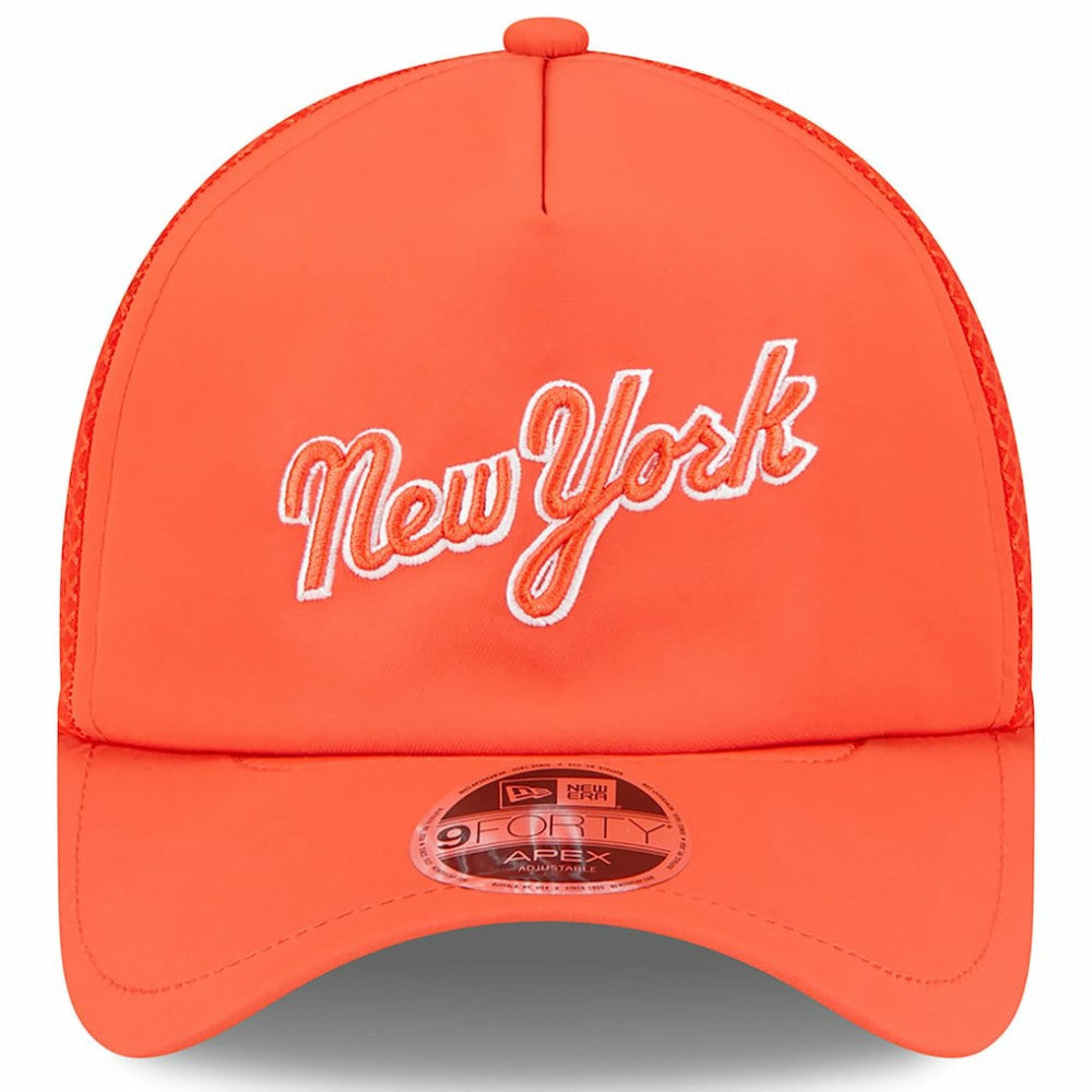 New York Mets New Era 2026 Batting Practice Apex 9FORTY Adjustable Trucker Hat for sale