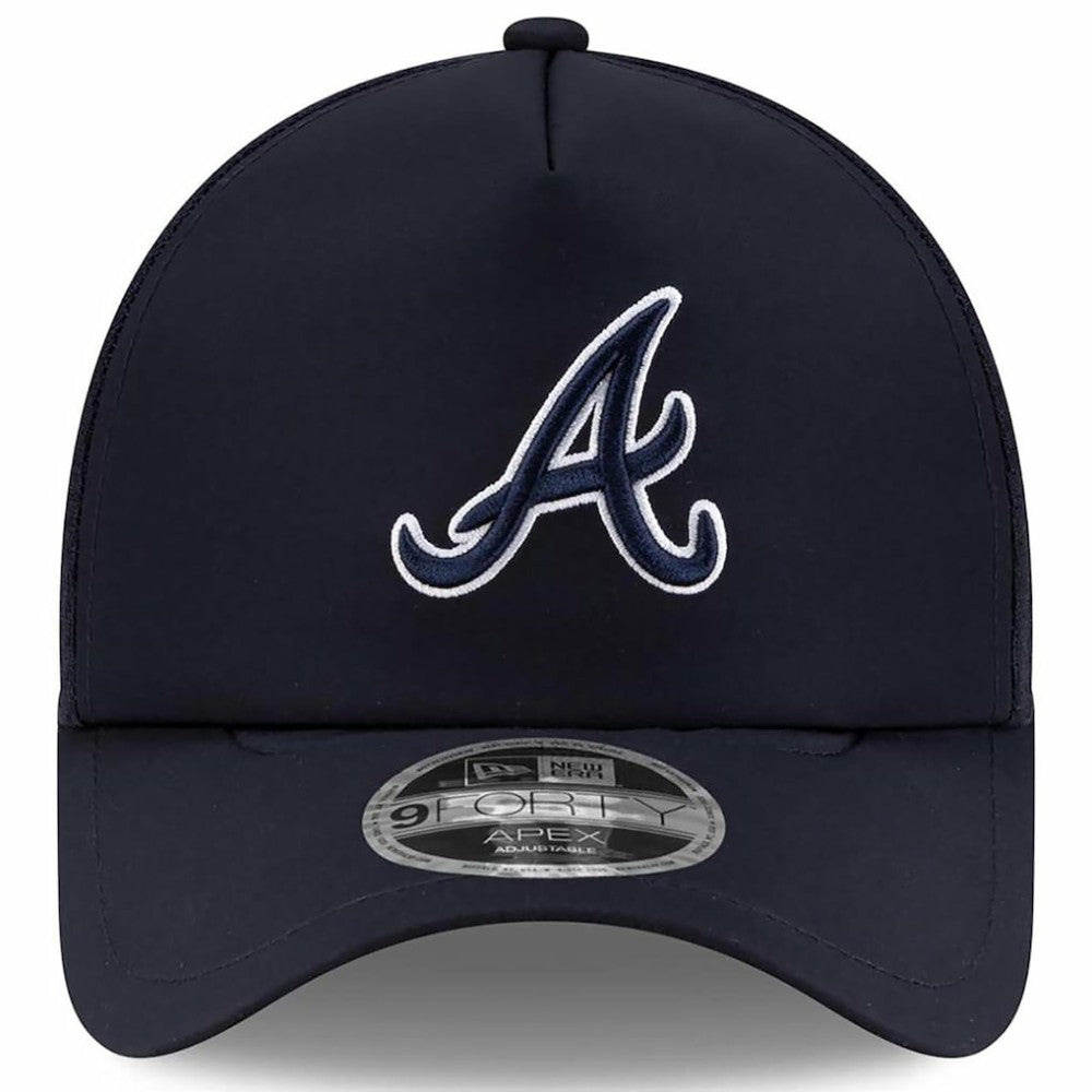 Atlanta Braves New Era 2026 Batting Practice Apex 9FORTY Adjustable Trucker Hat Outlet