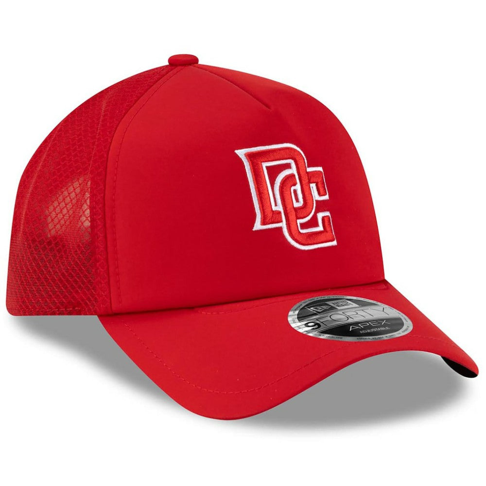 Washington Nationals New Era 2026 Batting Practice Apex 9FORTY Adjustable Trucker Hat Outlet