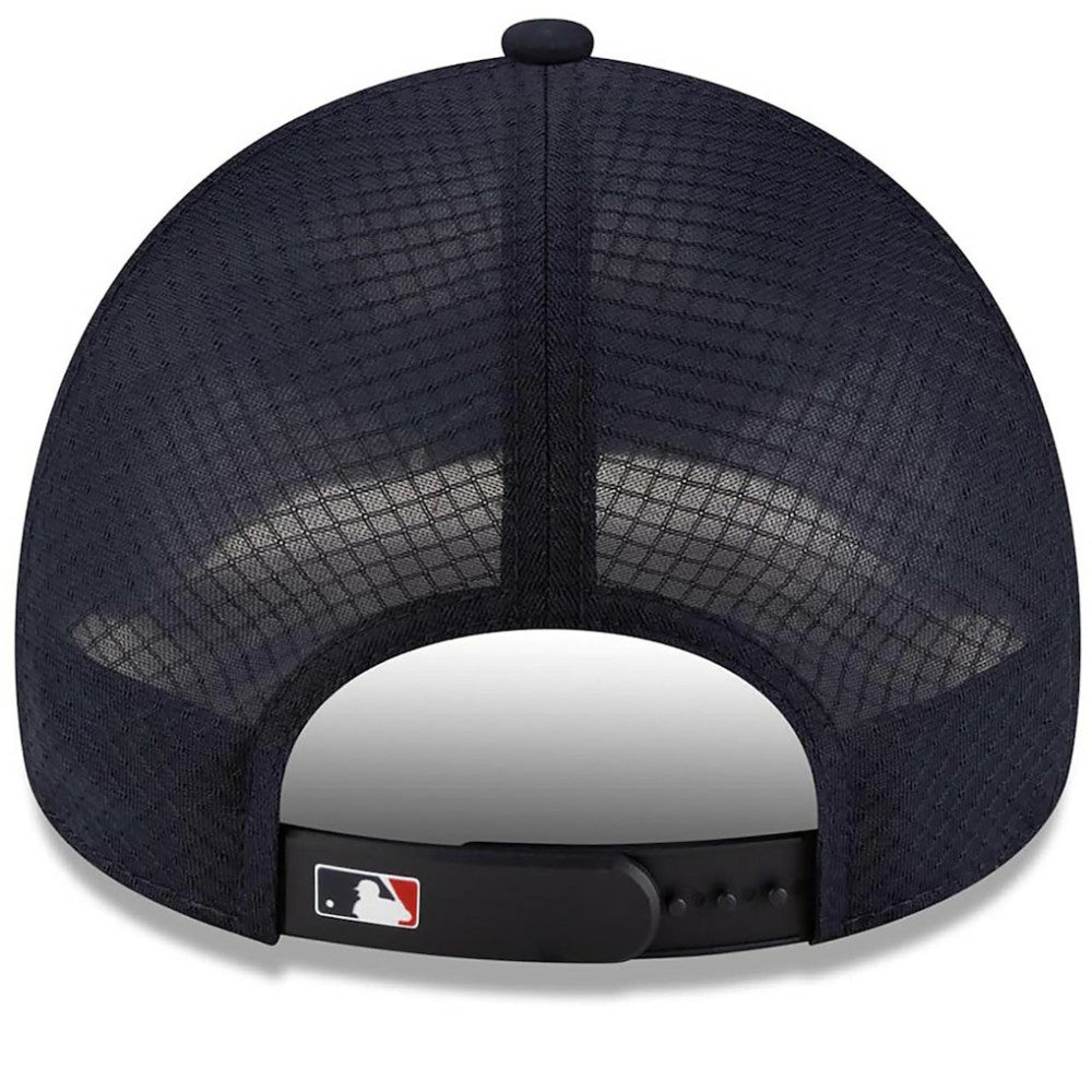 Boston Red Sox New Era 2026 Batting Practice Apex 9FORTY Adjustable Trucker Hat Outlet