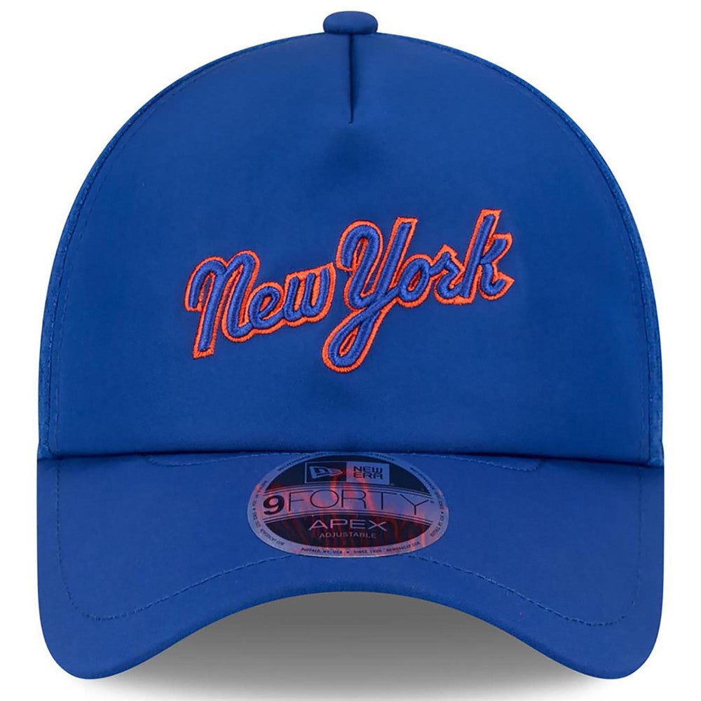New York Mets New Era 2026 Batting Practice Apex 9FORTY Adjustable Trucker Hat Near Me