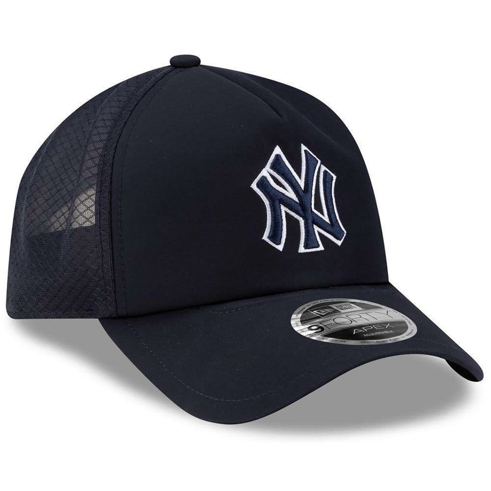 New York Yankees New Era 2026 Batting Practice Apex 9FORTY Adjustable Trucker Hat Online