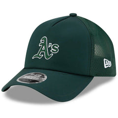 Athletics New Era 2026 Batting Practice Apex 9FORTY Adjustable Trucker Hat for sale