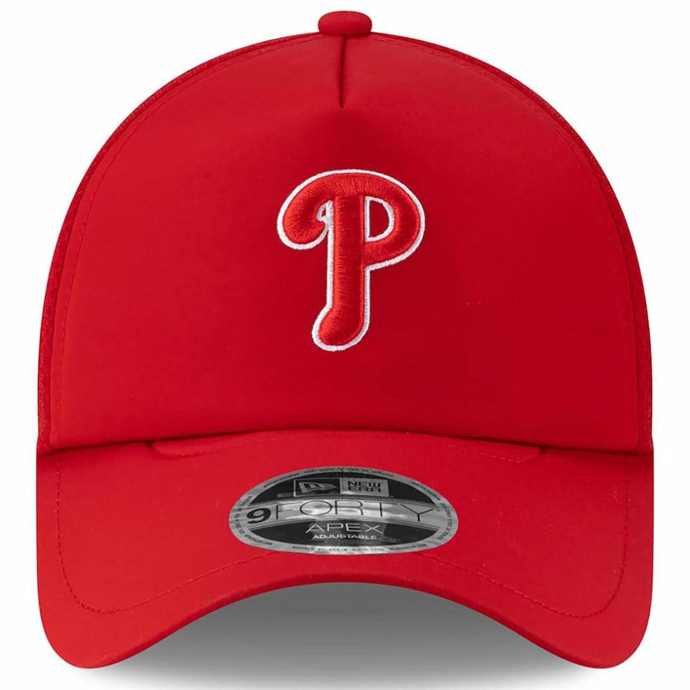 Philadelphia Phillies New Era 2026 Batting Practice Apex 9FORTY Adjustable Trucker Hat Online