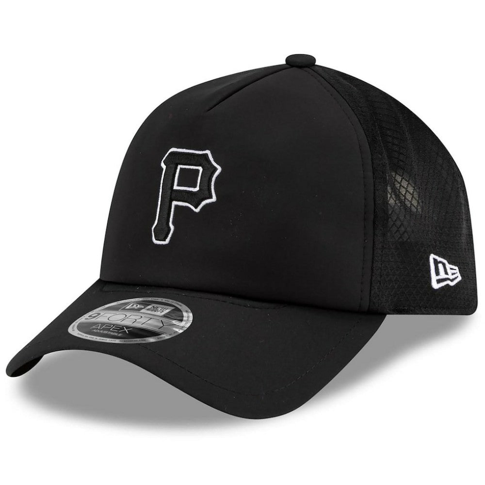 Pittsburgh Pirates New Era 2026 Batting Practice Apex 9FORTY Adjustable Trucker Hat Near Me