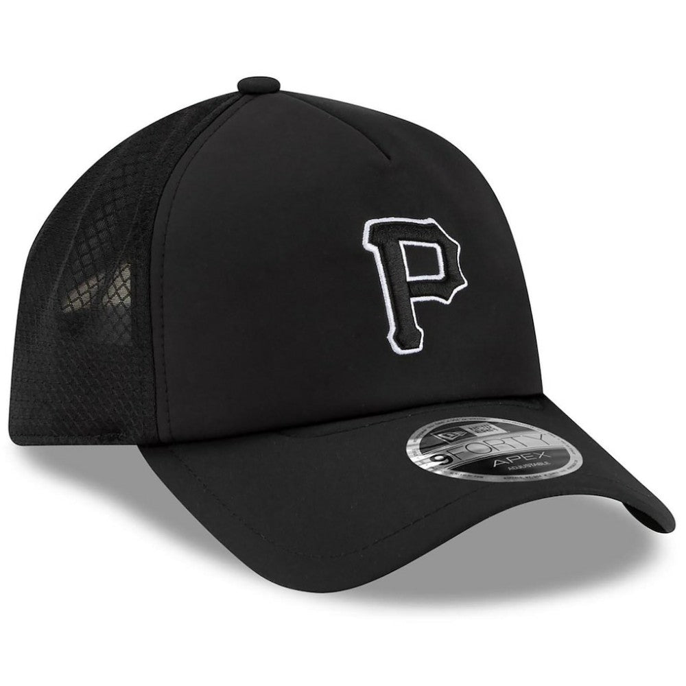 Pittsburgh Pirates New Era 2026 Batting Practice Apex 9FORTY Adjustable Trucker Hat Near Me
