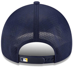 Milwaukee Brewers New Era 2026 Batting Practice Apex 9FORTY Adjustable Trucker Hat Discount