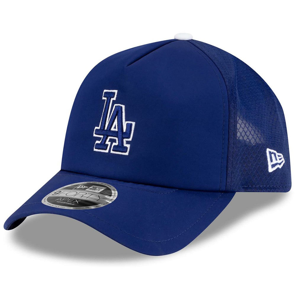 Los Angeles Dodgers New Era 2026 Batting Practice Apex 9FORTY Adjustable Trucker Hat Sale
