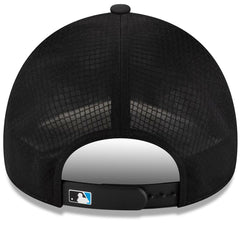 Miami Marlins New Era 2026 Batting Practice Apex 9FORTY Adjustable Trucker Hat Near Me