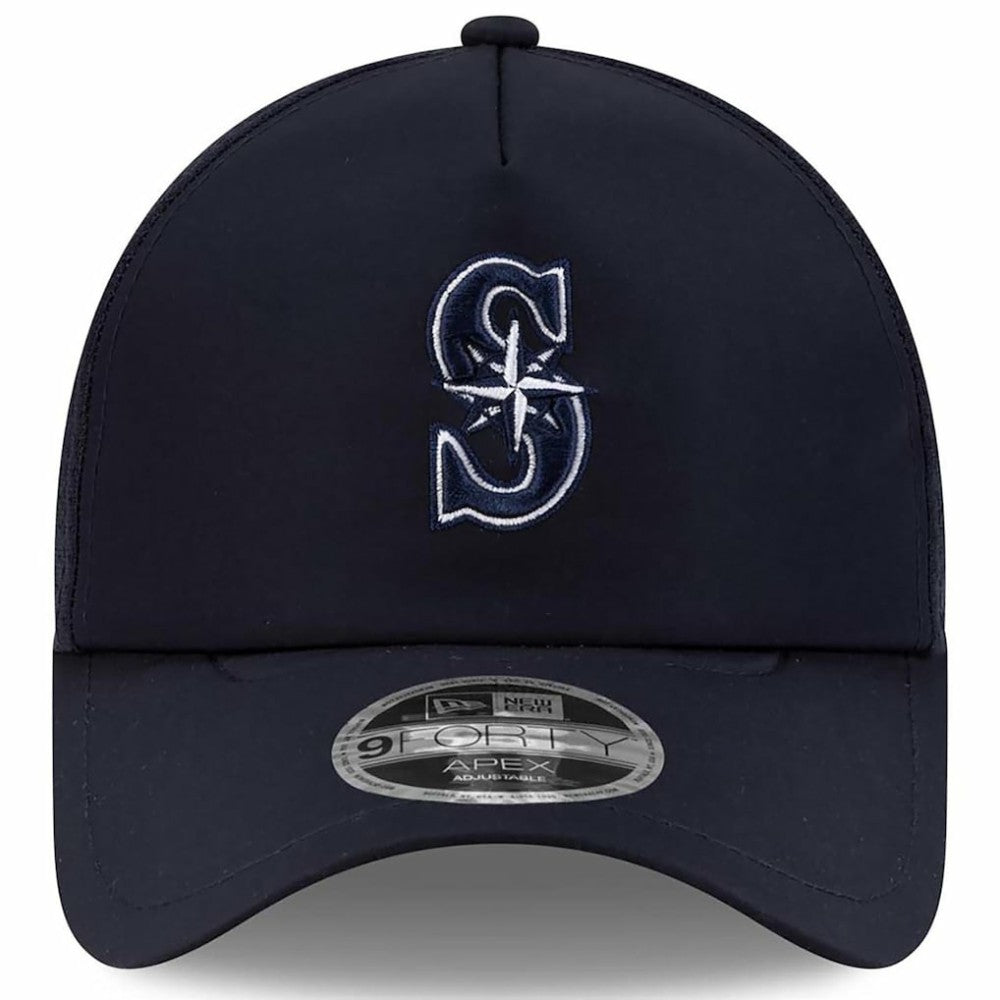 Seattle Mariners New Era 2026 Batting Practice Apex 9FORTY Adjustable Trucker Hat for sale
