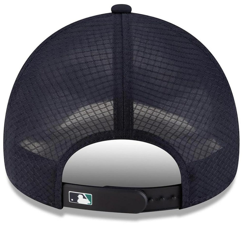 Seattle Mariners New Era 2026 Batting Practice Apex 9FORTY Adjustable Trucker Hat for sale