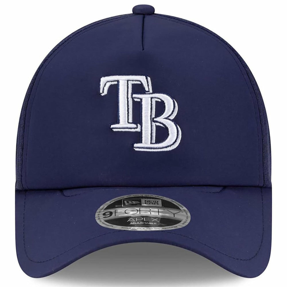 Tampa Bay Rays New Era 2026 Batting Practice Apex 9FORTY Adjustable Trucker Hat Sale