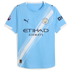 Puma - Manchester City 2025/26 Home Custom Jersey - Sky Blue