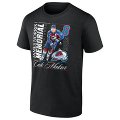 Cale Makar Colorado Avalanche 2025 Norris Trophy Winner T-Shirt - Black | NHL sale