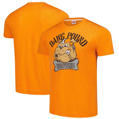 Cleveland Browns Homage Unisex Tri-Blend Dawg Pound XL Bone Collar T-Shirt - Orange - NFL