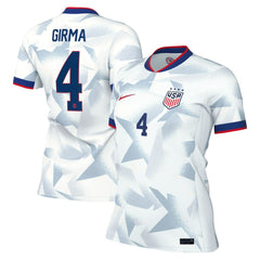 Nike - Naomi Girma USWNT Women's 2025 Home Replica Player Jersey - White