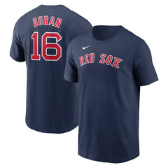Jarren Duran Boston Red Sox Nike Fuse Name & Number T-Shirt for sale