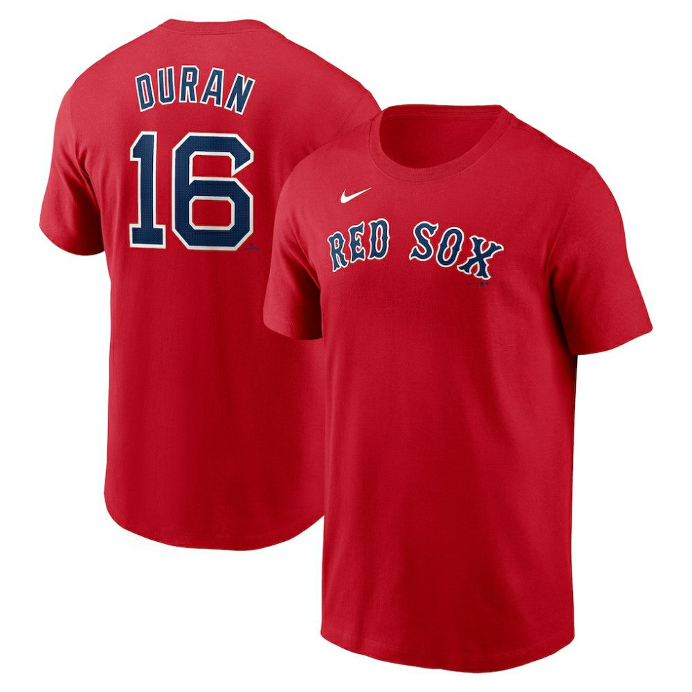 Jarren Duran Boston Red Sox Nike Fuse Name & Number T-Shirt for sale