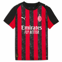Puma - Christian Pulisic AC Milan Youth 2025/26 Home Replica Player Jersey - Red