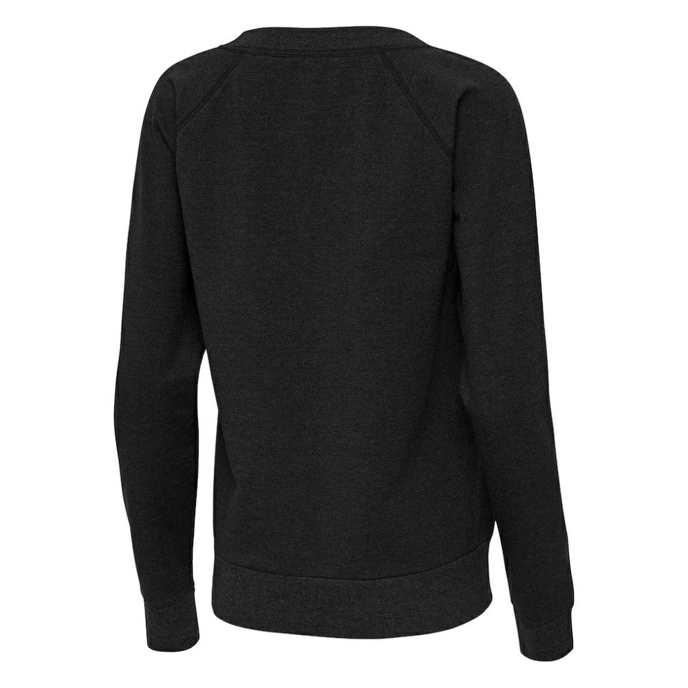 Miami Marlins Antigua Women's Varsity Tri-Blend V-Neck Long Sleeve T-Shirt Discount