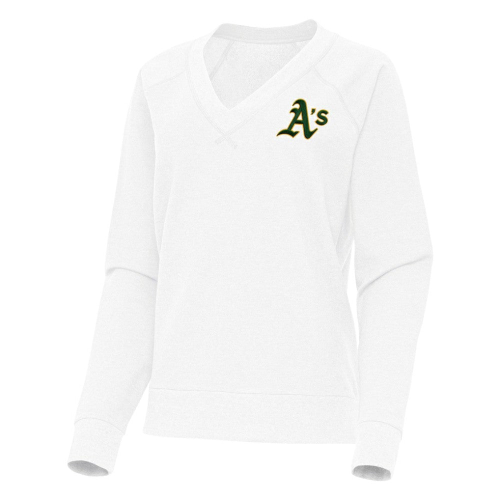 Athletics Antigua Women's Varsity Tri-Blend V-Neck Long Sleeve T-Shirt for sale