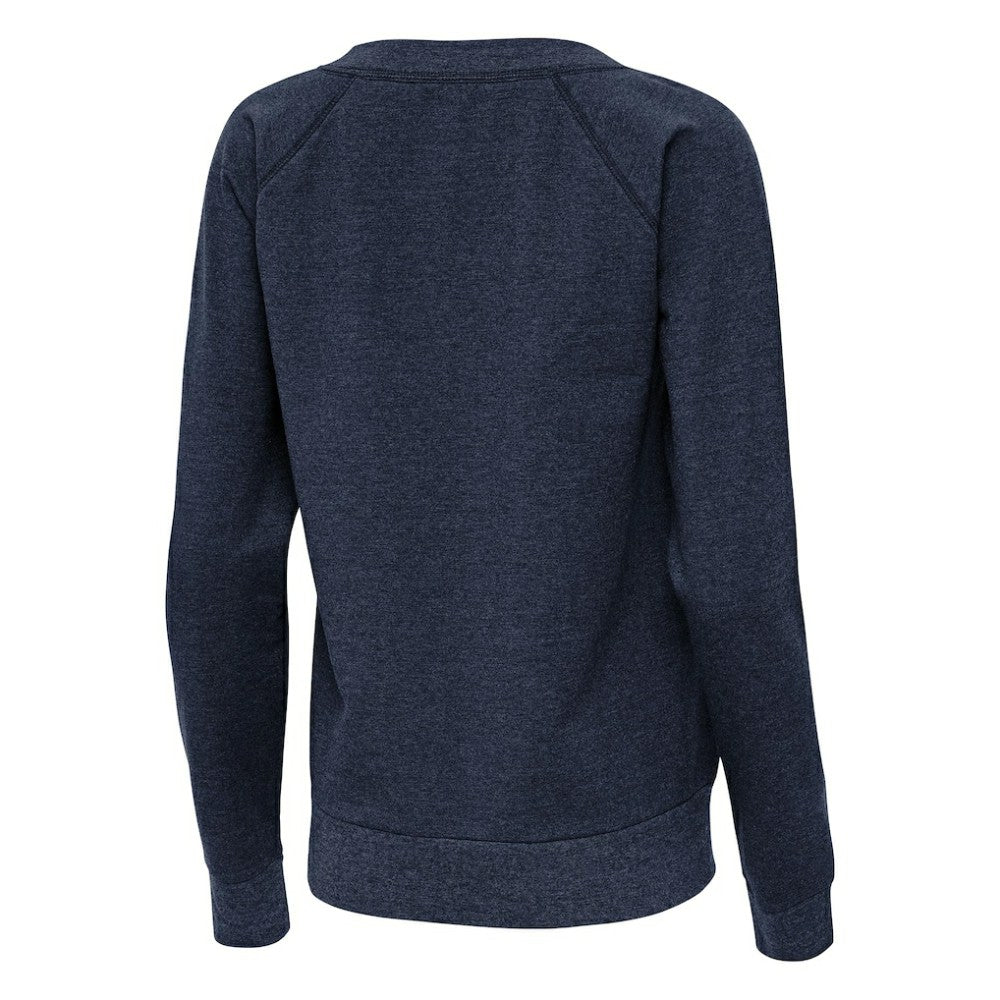 Seattle Mariners Antigua Women's Varsity Tri-Blend V-Neck Long Sleeve T-Shirt Online