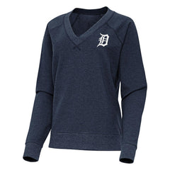 Detroit Tigers Antigua Women's Varsity Tri-Blend V-Neck Long Sleeve T-Shirt Online