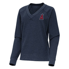 Los Angeles Angels Antigua Women's Varsity Tri-Blend V-Neck Long Sleeve T-Shirt Outlet