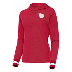 Cleveland Guardians Antigua Women's Trek Pullover Hoodie Outlet