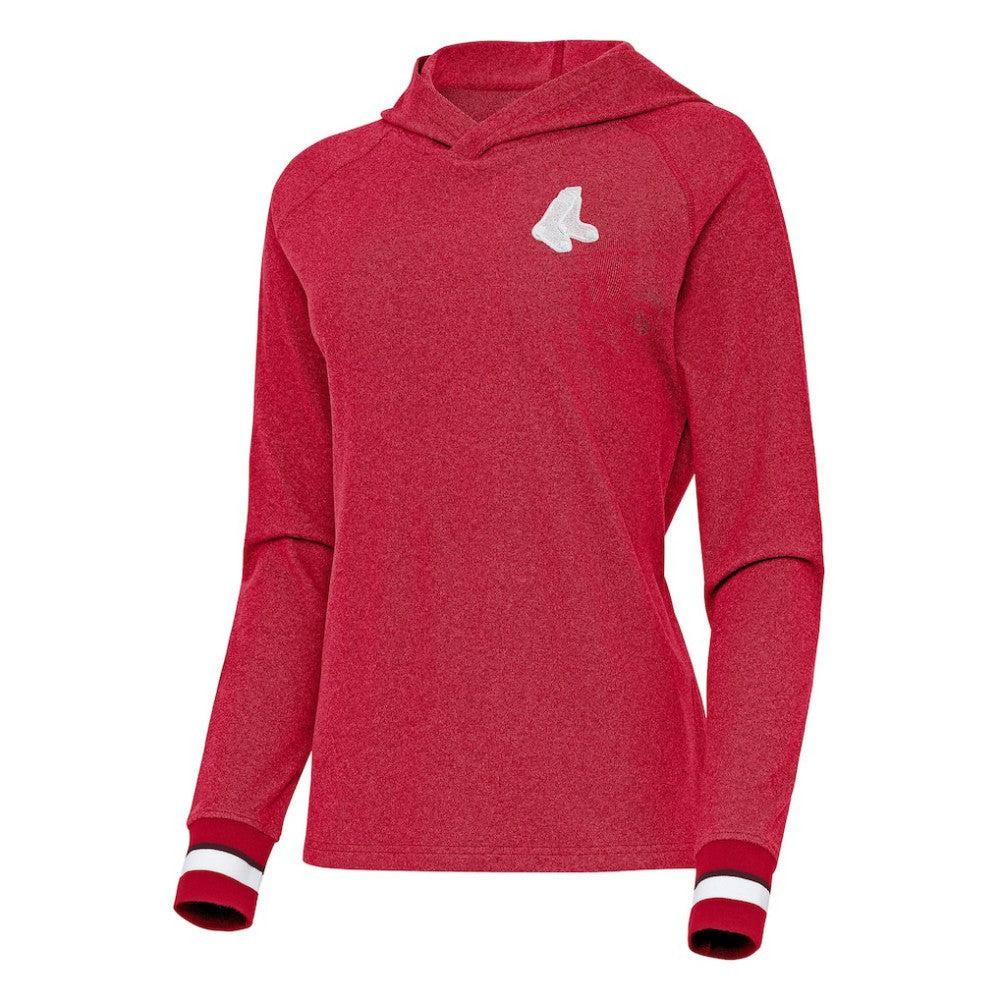 Boston Red Sox Antigua Women's Trek Pullover Hoodie Discount
