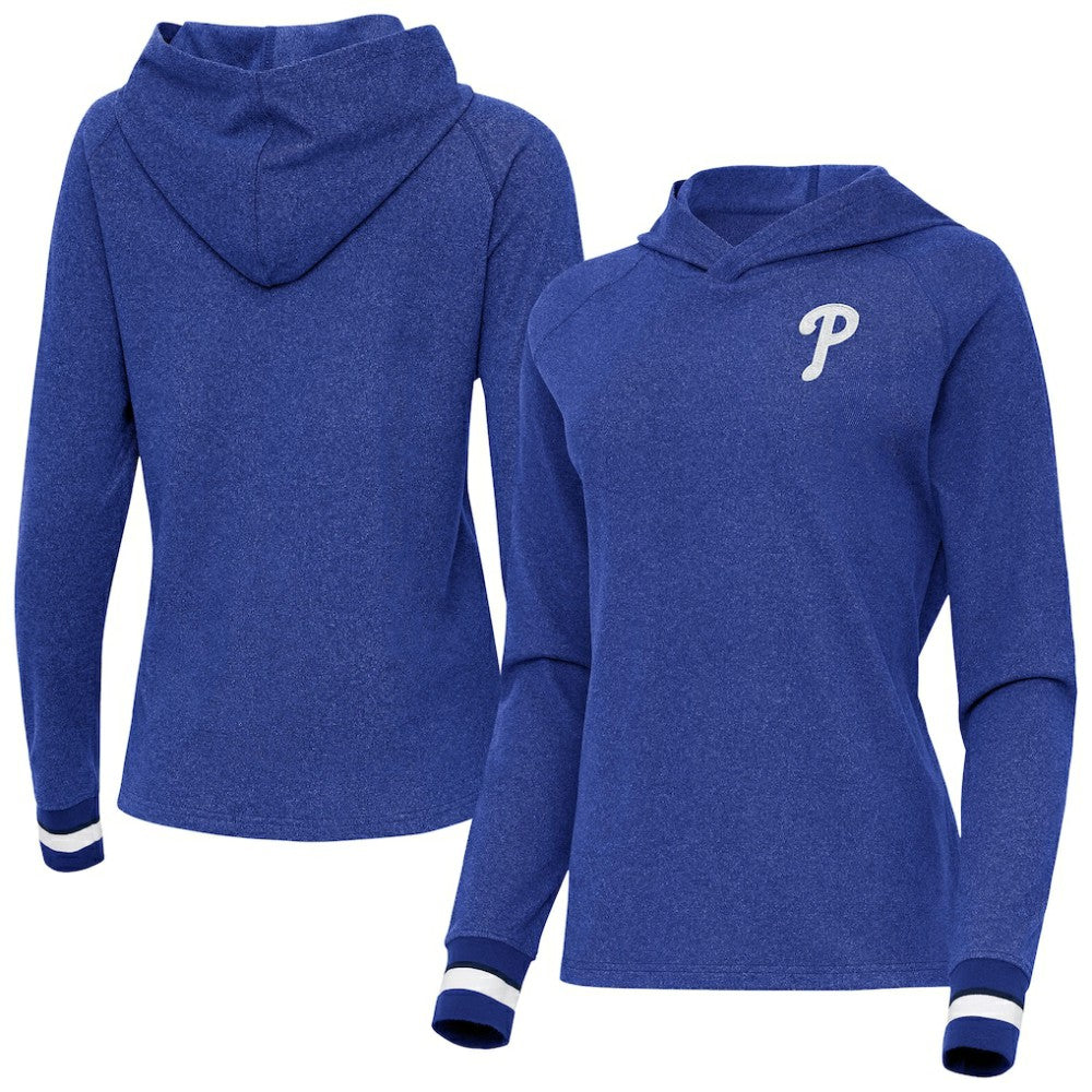 Philadelphia Phillies Antigua Women's Trek Pullover Hoodie Sale