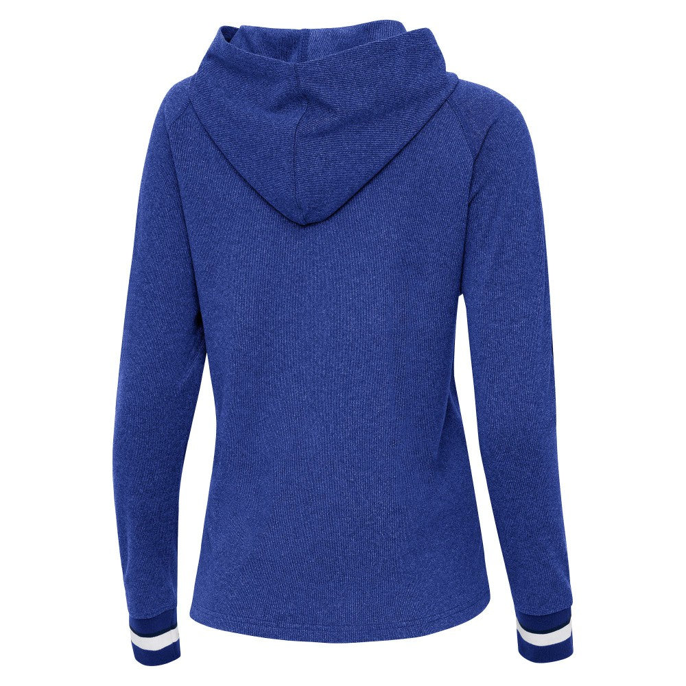 New York Mets Antigua Women's Trek Pullover Hoodie Outlet