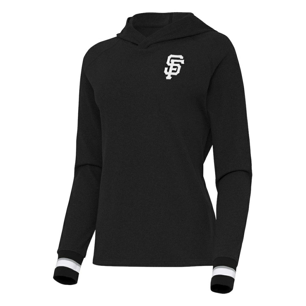 San Francisco Giants Antigua Women's Trek Pullover Hoodie for sale