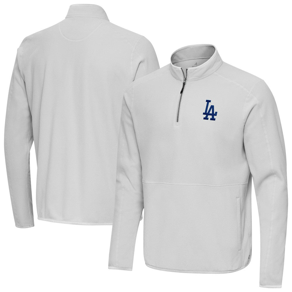 Los Angeles Dodgers Antigua Step Up Quarter-Zip Pullover for sale