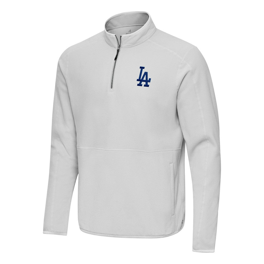 Los Angeles Dodgers Antigua Step Up Quarter-Zip Pullover for sale