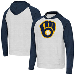 Milwaukee Brewers Antigua Urgent Pullover Hoodie Near Me