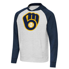 Milwaukee Brewers Antigua Urgent Pullover Hoodie Near Me