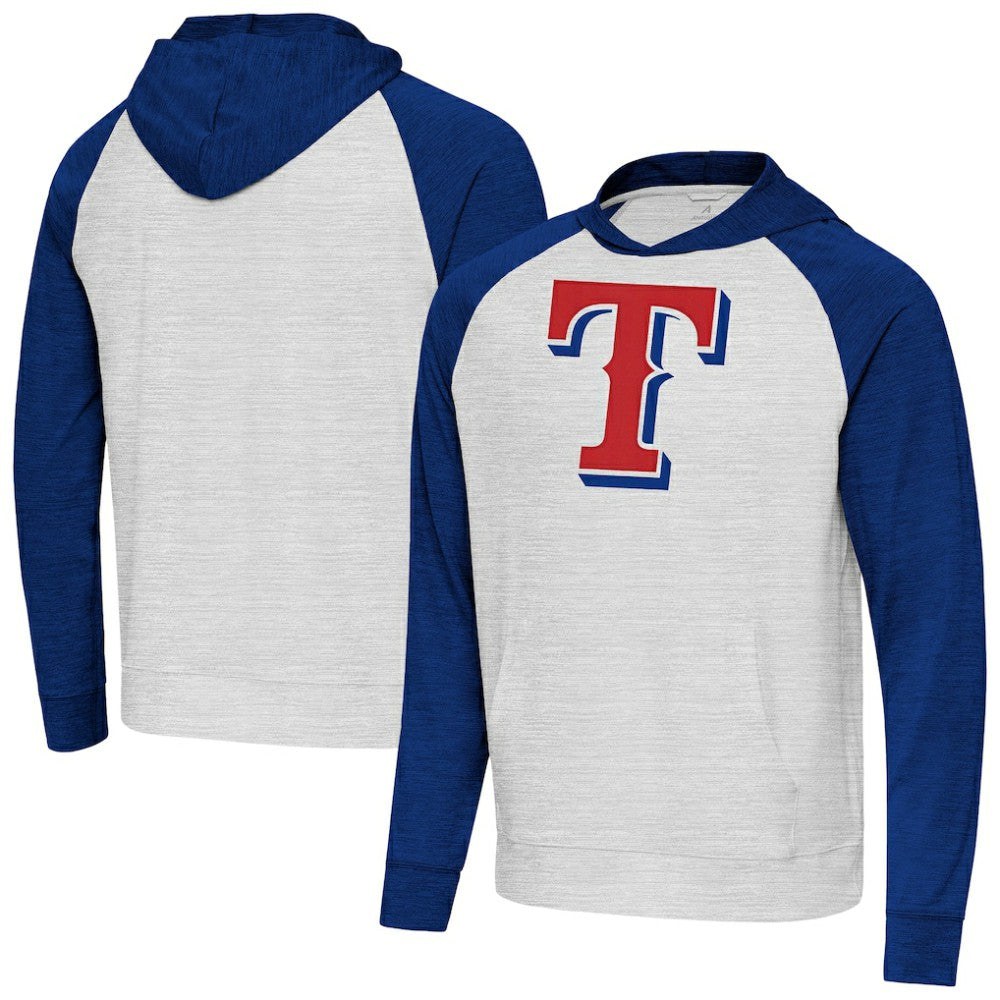 Texas Rangers Antigua Urgent Pullover Hoodie Outlet