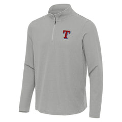 Texas Rangers Antigua Sync Tri-Blend Quarter-Zip Pullover Sale