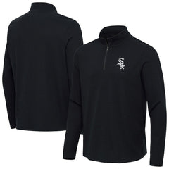 Chicago White Sox Antigua Sync Tri-Blend Quarter-Zip Pullover Outlet