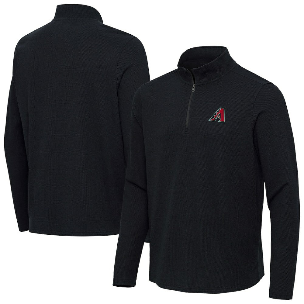 Arizona Diamondbacks Antigua Sync Tri-Blend Quarter-Zip Pullover Online
